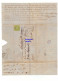 Allemagne Baviere Lettre Brief Cover Letter Cachet 1866 Timbre Y&T N°13 Cote 350€ Speyer Pour Lyon France - Lettres & Documents