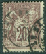France   67  Ob  TB    Voir Scan Et Description   - 1876-1878 Sage (Typ I)