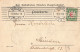 Allemagne Baviere Cachet Munchen 1908 Carte Timbre De Service Surcharge E Gare Centrale Munich Bahnstation Hauptbahnhof - Briefe U. Dokumente