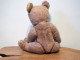 Delcampe - Peluche 115_grand Ours Brun-gris - Teddybären
