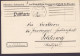 Deutsches Reich KGL. PREUSSISCHE STAATSANWALTSCHAFT, ALTONA 1919 Card Karte SCHLESWIG Dienstsache - Dienstmarken