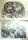 Le Journal Illustré 1865 N°88 Tarbes (65) Normandie Fabrication De Cidre Rome Artistes Comédiens Ambulants - 1850 - 1899