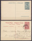 Congo Belge & Ruanda-Urundi - EP CP 10c Rouge Càd BOMA /15 MAI 1913 Pour St-GILLES Bruxelles + EP CP 45c Neuf - Brieven En Documenten