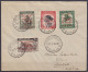 Congo Belge - Env. Affr. N°270/73 (surcharge Croix-Rouge) Càd LEOPOLDVILLE /17-3-1945 Pour E/V - Storia Postale