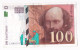 100 Francs Cézanne 1997, Alphabet : L 003191712 , Tres Beau Billet - 100 F 1997-1998 ''Cézanne''