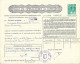 Póliza De OPERACIONES AL CONTADO—Timbre 4a Clase 100 Ptas—Timbrología—Entero Fiscal 1969 - Revenue Stamps