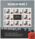 Gibraltar 2014 Centenary Of World War 1 (1st Issue) Souvenir Sheets - SG 1565 - 1570 - MNH/UMM - Gibraltar