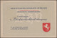 Sonder-Postkarte MARL 1. Nordwestdeutsche Briefmarkenhändlertagung 18.-19.3.1947 - Briefmarkenausstellungen