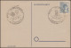 Sonder-Postkarte MARL 1. Nordwestdeutsche Briefmarkenhändlertagung 18.-19.3.1947 - Expositions Philatéliques