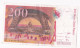 200 Francs Eiffel 1996, Alphabet : C 042050412, Tres Beau Billet - 200 F 1995-1999 ''Eiffel''