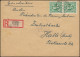 31 AM-Post MeF Auf R-Brief Hardegsen über Nörten-Hardenberg HARDENBERG 8.6.1946 - Covers & Documents