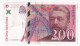 200 Francs Eiffel 1996, Alphabet : F 040089123, Tres Beau Billet - 200 F 1995-1999 ''Eiffel''