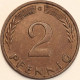 Germany Federal Republic - 2 Pfennig 1950 G, KM# 106 (#4510) - 2 Pfennig