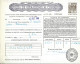 1968 Póliza De OPERACIONES AL CONTADO—Timbre 10a Clase 3 Ptas—Timbrología—Entero Fiscal - Fiscale Zegels