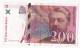 200 Francs Eiffel 1996, Alphabet : H 005189151, Tres Beau Billet - 200 F 1995-1999 ''Eiffel''