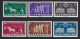 Luxembourg Yv 443/8, L'Europe Unie **/mnh - Unused Stamps
