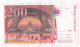 200 Francs Eiffel 1996, Alphabet : H 049904929, Tres Beau Billet - 200 F 1995-1999 ''Eiffel''