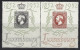 Luxembourg Yv 454A, Exposition Philatélique"Centilux" Paire S/tenant  **/mnh - Unused Stamps