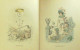 Delcampe - Grandville Jean-Jacques Les Fleurs Animées 56 Planches 1851 - Humour