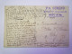 2024 - 1721  SEMEUSE  10 C  Perforée  C P  Sur Carte Postale De 1913   XXX - Covers & Documents