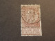 N 61  Afst./Obl.  " OSTENDE - BAINS " - 1893-1900 Fijne Baard