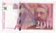 200 Francs Eiffel 1996, Alphabet : P 015350458, Tres Beau Billet - 200 F 1995-1999 ''Eiffel''