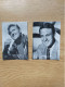 Filmsterren Movie Stars  Ciné  Echte Fotos 4 X  6 Cm   Belgian Chewing Gum   2 X Robert Stack - Other & Unclassified