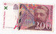 200 Francs Eiffel 1996, Alphabet : Q 029084647, Tres Beau Billet - 200 F 1995-1999 ''Eiffel''