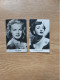 Filmsterren Movie Stars  Ciné  Echte Fotos 4 X  6 Cm   Belgian Chewing Gum   June Haver  D.Lamour - Autres & Non Classés
