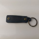 Jack Daniel's Whiskey Collectible Black Leather Key Ring Keychain #5560 - Porte-clefs