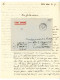 GUERRE D'INDOCHINE ENV LAC DE DONG XOAI 1951 POSTE AUX ARMEES T.O.E. SP 52352 5° CIE CUIRASSIERS=> ALGERIE VOIR SCANS - Guerre D'Indochine / Viêt-Nam