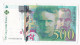500 Francs Pierre Et Marie Curie 1995, Alphabet :  N 033620754, Tres Beau Billet - 500 F 1994-2000 ''Pierre Et Marie Curie''