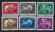 Luxembourg Yv 484/89,caritas 1954,au Profit D'oeuvres Sociales. **/mnh - Unused Stamps
