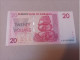 Billete Zimbabwe, 20 Dólares, Año 2007, Serie AA, Nº Bajo, UNC - Simbabwe