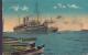 Egypt Egypte PPC Port-Said The Port Edit. The Cairo Post-Card Trust N. 537 WELTEVREDEN Netherlands Indies 1926 (2 Scans) - Port-Saïd