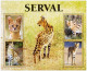 Ghana 3910/13 Et Bf 594 Serval - Big Cats (cats Of Prey)