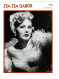 Ref 2 - Photo L'encyclopédie Du Cinéma : Zsa Zsa Gabor  - Etats-Unis . - Europa