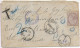 Cover Krugersdorp 1900 Taxe To St. Helena, POW, Kfg: Censor  Prisoners Of War - Autres & Non Classés