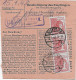 Paketkarte Illertissen Nach München, 1948, MeF, Agenturstempel  - Covers & Documents