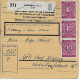 Paketkarte Vaihingen Nach Bad Aibling, 1947, MeF - Brieven En Documenten