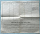 MILITARIA - SARREBOURG - MOSELLE / 1958 TITRE DE PERMISSION D' OFFICIER DU CIR # 2 (ref 8019) - Dokumente