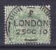 Great Britain 1902 Mi. 103A, ½ P. Edward VII. Deluxe LONDON 1910 Cancel !! - Oblitérés