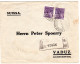 Brasilien 1935, Paar 700 R. Auf Einschreiben Brief V. Sao Paulo N. Liechtenstein - Briefe U. Dokumente