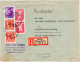 Berlin 1946, 5 Marken Auf Portorichtigem R-Doppel-Ortsbrief  - Lettres & Documents
