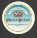 Munchner Brautradition Hacker Pschorr Bierviltje Beer Coaster Htje - Beer Mats