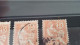 REF A2937 FRANCE OBLITERE N°125 QUEUE DU 5 TOUCHANT X4 TIMBRES - Used Stamps