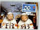 39867307 - Astronauten Waleri Bykowski Und Sigmund Jaehn 1 Gemeinsamer Weltraumflug 1978 Sondermarke Sonderstempel - Espace