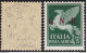 1943 Repubblica Sociale Italiana, GNR Posta Aerea N° 123/III Brescia GOMMA INTE - Ongebruikt