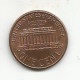 U.S.A. 1 CENT 2001 - 1959-…: Lincoln, Memorial Reverse