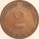 Germany Federal Republic - 2 Pfennig 1972 F, KM# 106a (#4520) - 2 Pfennig